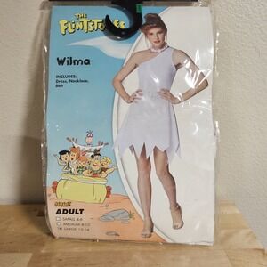 Spirit Halloween Adult Wilma Flinstone Costume, Size Large, Full Set